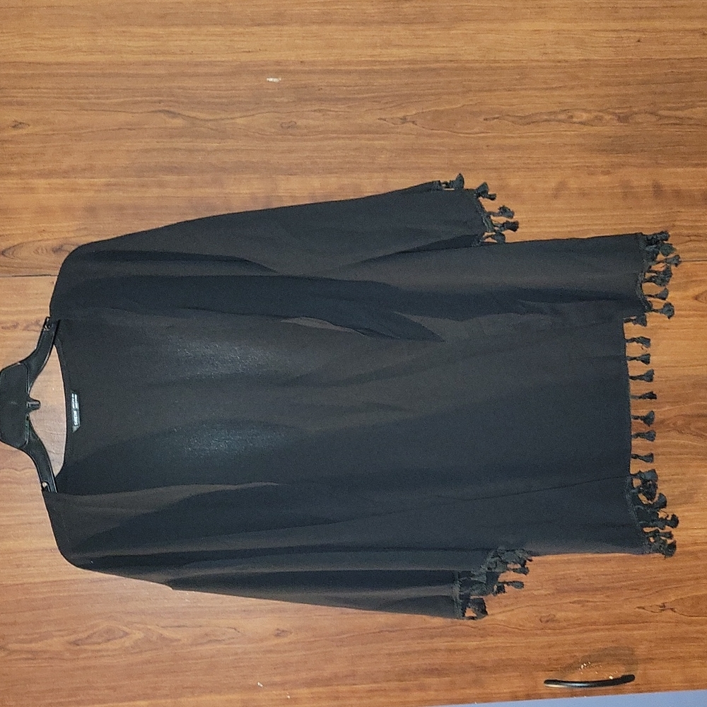 Tassel Trim self tie Kimono